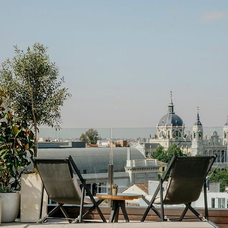 Palacio De Los Duques Gran Melia - The Leading Hotels Of The World Madrid Buitenkant foto Rooftop terrace
